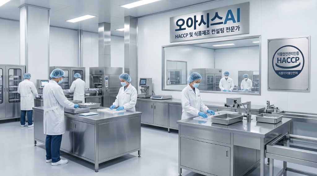 오아시스AI 식품제조 컨설팅 엔지니어링 임직원 일동